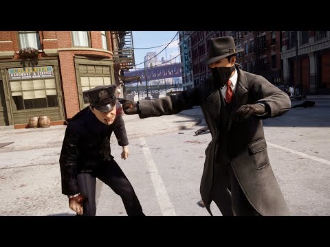 Видео: Mafia: Definitive Edition (ПК) — Забавные и брутальные рэгдоллы [4K/60FPS]