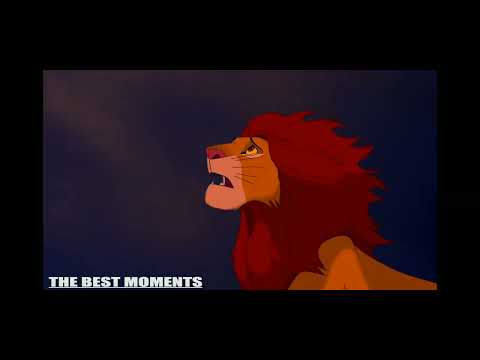Видео: Муфаса, Симба и Нала. Ария "Потерянный рай".Король лев