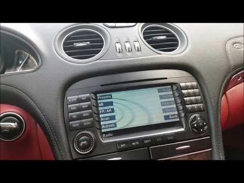 Видео: Как устранить неполадки в оптоволоконных линиях / аудио / навигации Mercedes SL500 2004 - 2008.