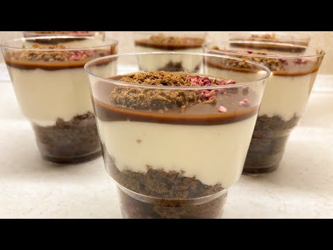Видео: Трайфл в стаканчиках. Легкий рецепт. Trifle  dessert