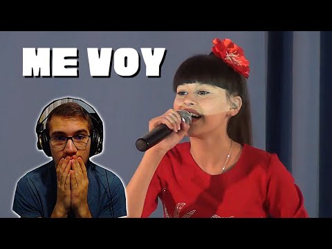 Видео: Reacting To 13 Years Old Diana Ankudinova - "Me Voy" Испанская песня с веером!!!