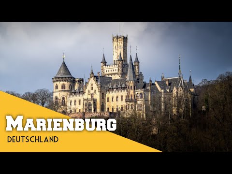 Видео: Мариенбург (Marienburg) в Германии. Замок спящей красавицы.