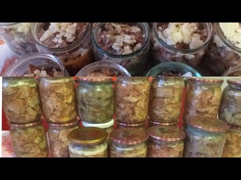 Видео: #Тушёнка#говяжья как приготовить дома.Ինչպես եմ պատրաստում տանը  #գավյադին# պահածոյացնում եմ 🐑