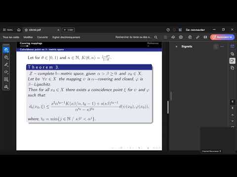 Видео: ГА2024: В. Мерчела — The existence of coincidence point for mappings acting from b-metric space...