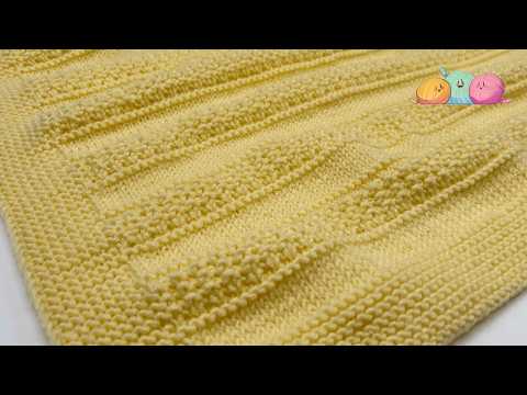 Видео: Как связать детское одеяло Sadie