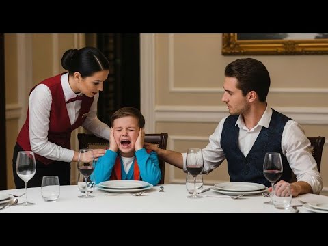 Видео: Сын миллиардера с аутизмом кричит в ресторане — и тогда официантка делает НЕВЕРОЯТНОЕ… 💔✨