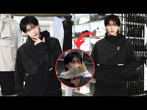 Видео: Хёнджин превратил Сеул в подиум на открытии флагманского магазина ON — K-Pop встречает роскошь!