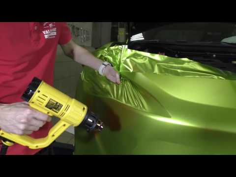 Видео: Как клеить бампер, 3-я часть. Углубления, ПТФ, Нахлесты. Оклейка авто