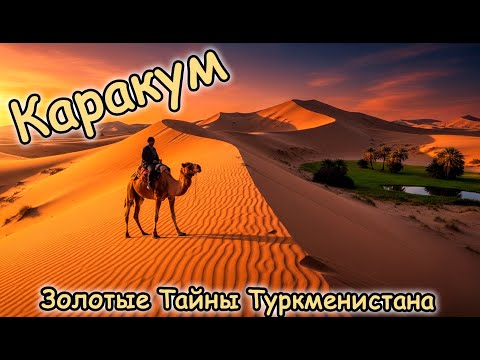 Видео: 🇹🇲 Пустыня Каракум: Золотые Тайны Туркменистана! 🏜️✨