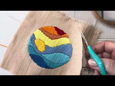 Видео: Long stich, или длинный стежок, что это? Мне понравилась эта техника