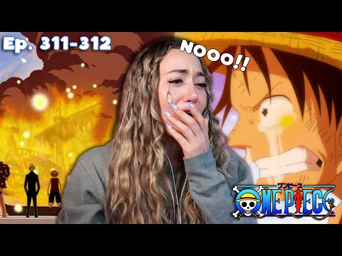 Видео: МОЕ СЕРДЦЕ, РАДОСТНОЕ 😭💔 - РЕАКЦИЯ НА ЭПИЗОДЫ 311 И 312 ONE PIECE!