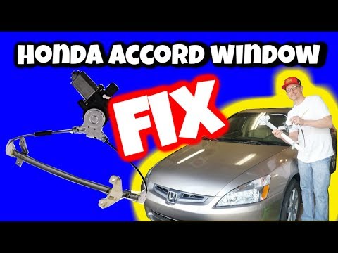 Видео: Как заменить стеклоподъемник передней двери на Honda Accord 2002-2007 годов выпуска