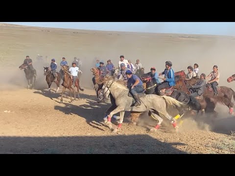 Видео: Туркестан Сауран Аудан Көкпар Шоқпарлы Таңатар бабамыздың рухына арналған көкпар