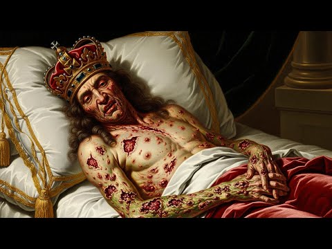 Видео: Ужасная смерть Людовика XIV: он умер живым трупом на троне