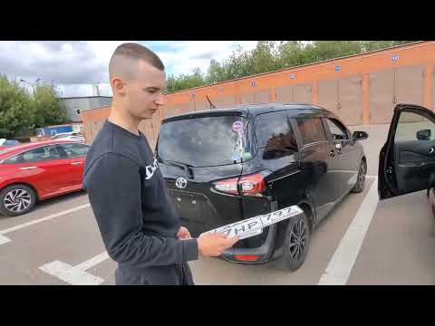 Видео: Купил правый руль авто из Японии TOYOTA SIENTA в Москве за 1.700руб.