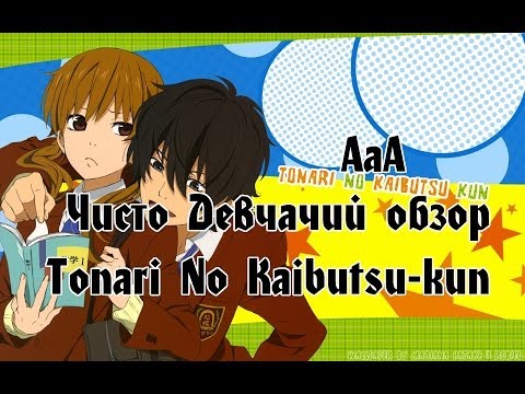 Видео: Чисто Девчачий обзор: аниме Монстр за соседней партой / Tonari no Kaibutsu-kun [TarelkO]
