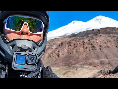 Видео: Эл. мототуризм.  "105 Пикет" 3400м. Приэльбрусье.
