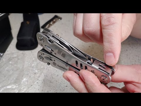 Видео: GANZO G302-H - Рабочий добротный мультитул за небольшие деньги !