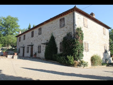 Видео: Поместье (вилла) в Тоскане, регион Кьянти.