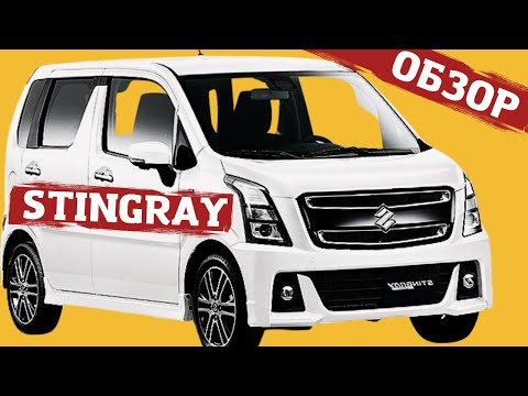 Видео: САМАЯ БОГАТАЯ КОМПЛЕКТАЦИЯ - SUZUKI WAGON R STINGRAY
