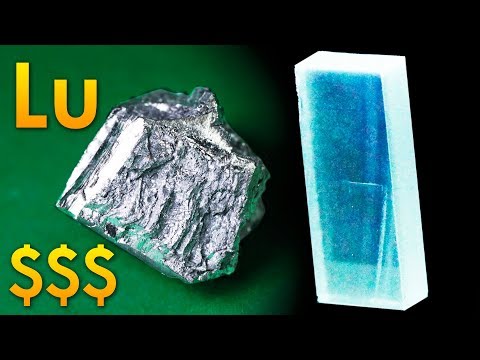 Видео: Лютеций - САМЫЙ ДОРОГОЙ Редкоземельный Металл!