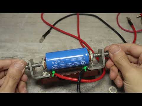 Видео: Универсальный держатель для теста аккумуляторов