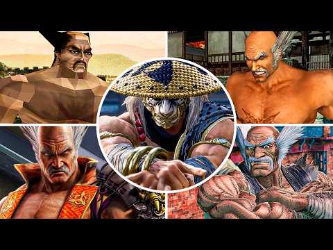 Видео: Эволюция Хейхати Мисимы в Tekken Games (1994–2024 гг.)