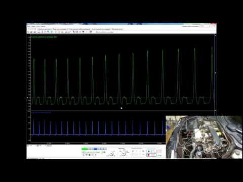 Видео: Mersedes. M111. Diamag 2. Диагностика мотортестером после сборки.