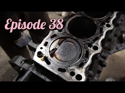 Видео: Расплавился поршень! Воскрешаю JZ!