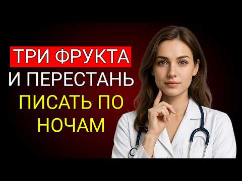 Видео: Ешьте Эти 3 Фрукта и Забудьте о Ночном Мочеиспускании