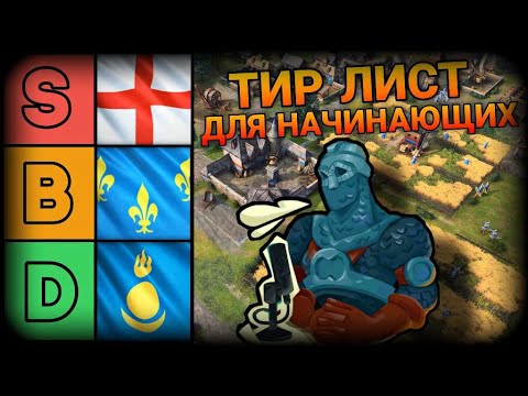 Видео: Тир лист для начинающих! На какой циве играть новичку? | AoE 4