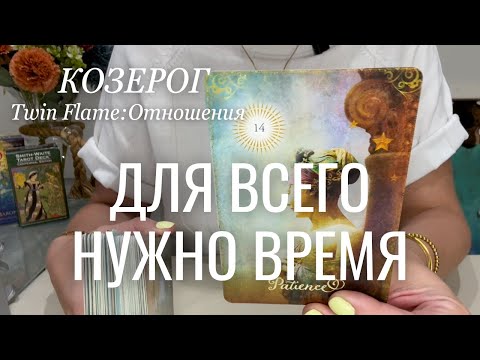 Видео: Козерог ОТНОШЕНИЯ Twin Flame : Для всего нужно время | Ноябрь 2024 таро