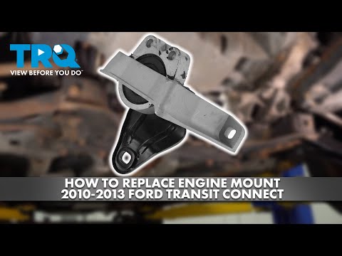 Видео: Как заменить опору двигателя Ford Transit Connect 2010-2013 годов