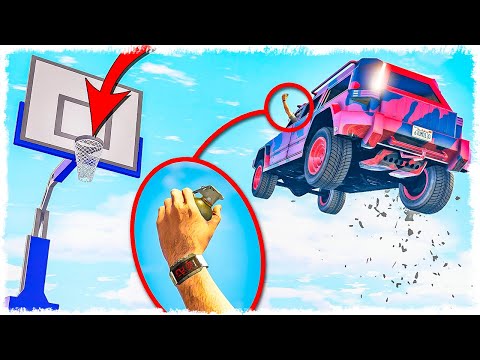 Видео: ТЫ ДАВНО ЖДАЛ ЭТОТ РОЛИК!!! ГРАНАТЫ vs МАШИНЫ В GTA ONLINE!!!