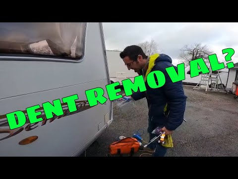 Видео: Удаление вмятин на караване. Существует ли новый способ ремонта вмятин на вашем караване?