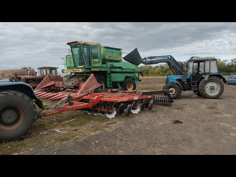 Видео: подработали весь подсолнечник ОВС 25 выручает 😀 ждём цену на реализацию