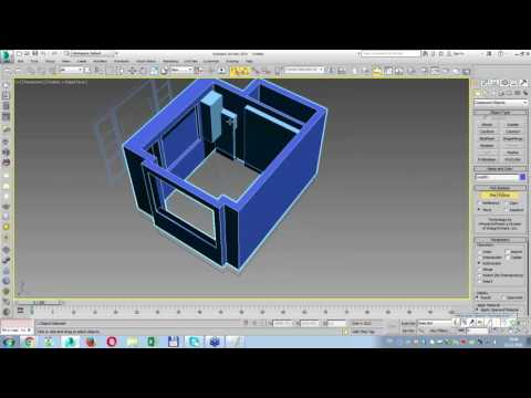 Видео: Создание и визуализация комнаты в 3ds Max за 1,5 часа
