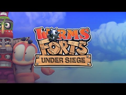 Видео: Прохождение игры Worms Forts: Under Siege Часть 2: (Коллективная игра)