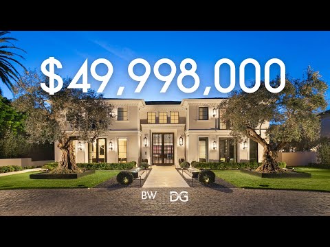 Видео: Экскурсия по шедевру современного искусства Ньюпорт-Кост, Калифорния, стоимостью 50 миллионов дол...