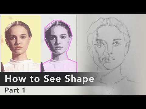 Видео: Как видеть формы: головы и лица