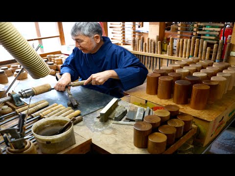 Видео: 【TOP5】Процесс создания японских деревянных изделий и уникальных техник мастеров