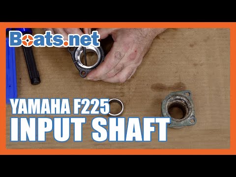 Видео: Замена сальника входного вала Yamaha F225 | Замена верхнего сальника вала подвесного мотора Yamah...