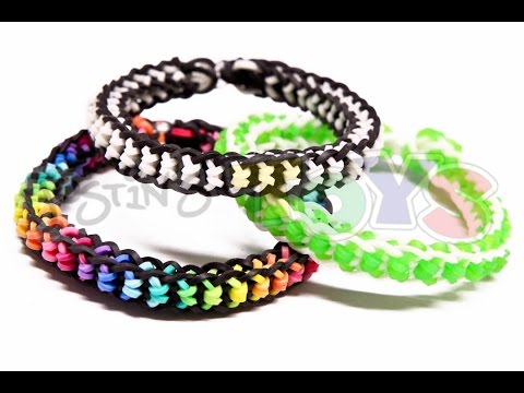 Видео: Как сделать браслет-бантик в коробке — ПРОСТОЙ дизайн на станке Rainbow Loom