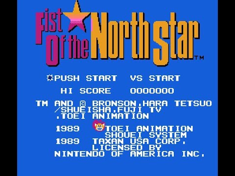Видео: Полное прохождение Первый из Полярной звезды (Fist of the North Star) nes