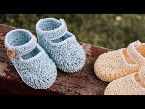 Видео: МАСТЕР-КЛАСС: вяжем ПИНЕТКИ крючком для малыша