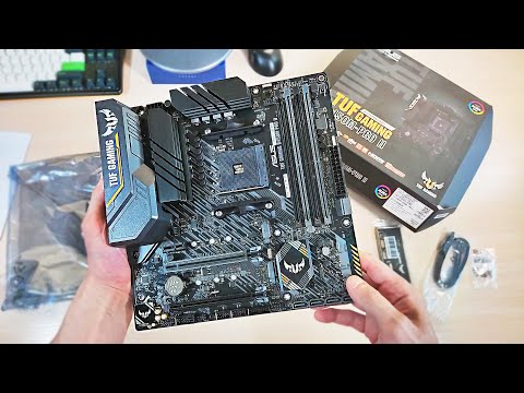 Видео: ASUS TUF GAMING B450M PRO II материнская плата для процессора ryzen