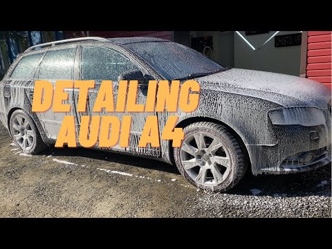 Видео: Детейлинг AUDI A4 DETAILING