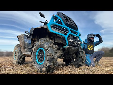 Видео: Квадроцикл мечты! Новый CFMOTO CFORCE 1000 MV
