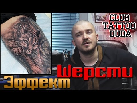 Видео: КАК ДЕЛАТЬ ШЕРСТЬ. Тату школа