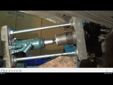 Видео: Установка сайлентблоков продольного рычага (Polyurethane Bushes)